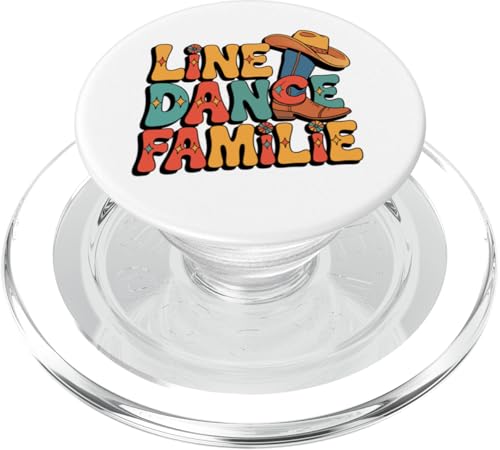 Line Dance Familie tanzende Kinder, Papa und Mama PopSockets PopGrip für MagSafe Line Dance Familie tanzende Kinder, Papa und Mama PopSockets PopGrip für MagSafe von Linedance Fröhliche Line Dance Designs für alle
