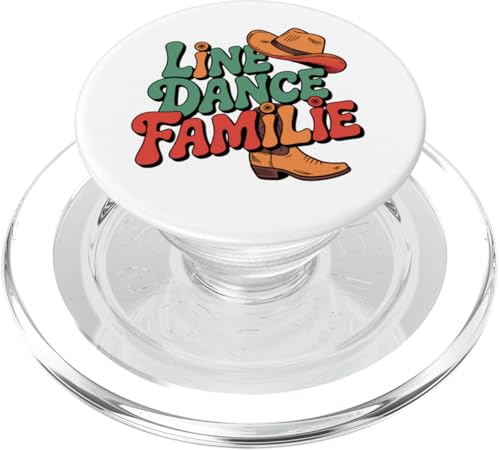Line Dance Familie tanzende Kinder, Papa und Mama PopSockets PopGrip für MagSafe Line Dance Familie tanzende Kinder, Papa und Mama PopSockets PopGrip für MagSafe von Linedance Fröhliche Line Dance Designs für alle