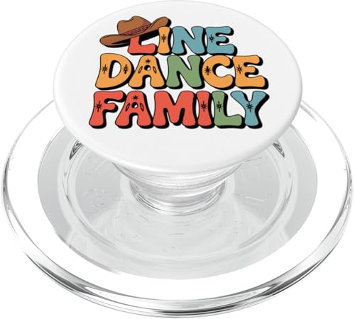 Line Dance Familie tanzende Kinder, Papa und Mama PopSockets PopGrip für MagSafe Line Dance Familie tanzende Kinder, Papa und Mama PopSockets PopGrip für MagSafe von Linedance Fröhliche Line Dance Designs für alle