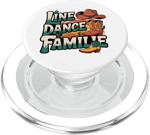 Line Dance Familie tanzende Kinder, Papa und Mama PopSockets PopGrip für MagSafe Line Dance Familie tanzende Kinder, Papa und Mama PopSockets PopGrip für MagSafe von Linedance Fröhliche Line Dance Designs für alle