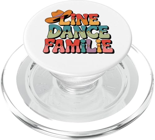 Line Dance Familie tanzende Kinder, Papa und Mama PopSockets PopGrip für MagSafe Line Dance Familie tanzende Kinder, Papa und Mama PopSockets PopGrip für MagSafe von Linedance Fröhliche Line Dance Designs für alle