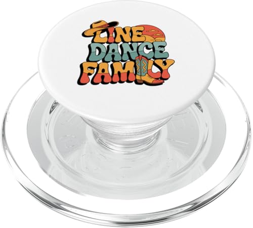 Line Dance Familie tanzende Kinder, Papa und Mama PopSockets PopGrip für MagSafe Line Dance Familie tanzende Kinder, Papa und Mama PopSockets PopGrip für MagSafe von Linedance Fröhliche Line Dance Designs für alle