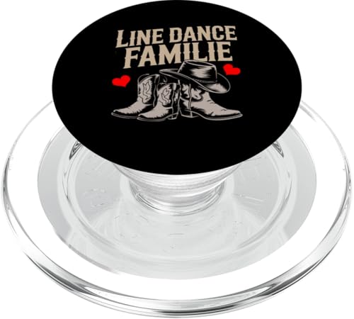 Line Dance Familie tanzende Kinder, Papa und Mama PopSockets PopGrip für MagSafe Line Dance Familie tanzende Kinder, Papa und Mama PopSockets PopGrip für MagSafe von Linedance Fröhliche Line Dance Designs für alle