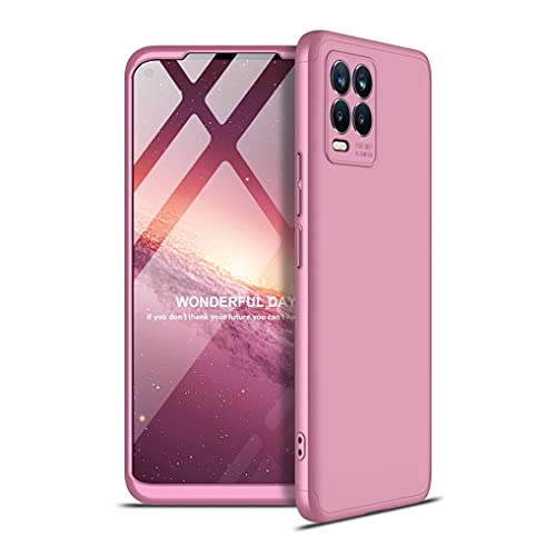 Liner Hülle für Realme 8 Pro/Realme 8 4G, Ultradünne PC TPU Rückschale Case Leichte Matte Handyhülle Einfache Stoßfest Kratzfest Schutzhülle Kompatibel mit Realme 8 Pro/Realme 8 4G - Roségold von Liner