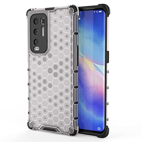Liner Schutzhülle für Oppo Find X3 Neo Schutzhülle, Schutzhülle aus Gummi, TPU, weich, stoßfest, aus Silikon [Verstärkung der Version mit Vier Winkel] [Kameraschutz] – Grau von Liner