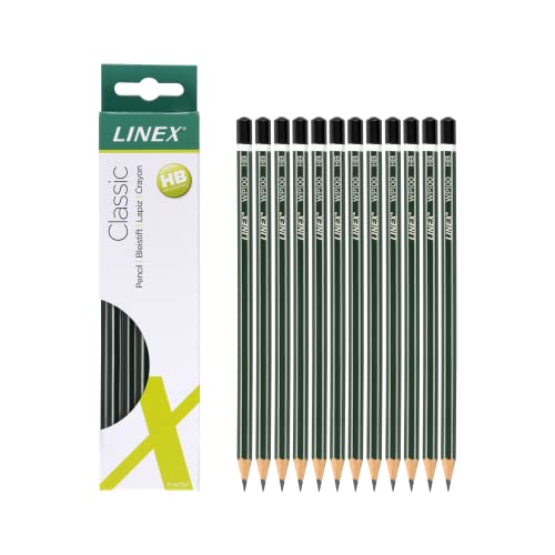Linex Classic Bleistift WP100 HB 12 Stück von Linex