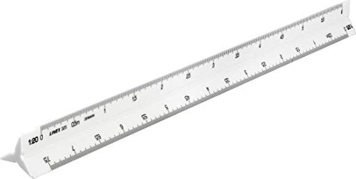 Linex College Reihe 325 30 cm Dreikant Maßstab – Weiß von Linex