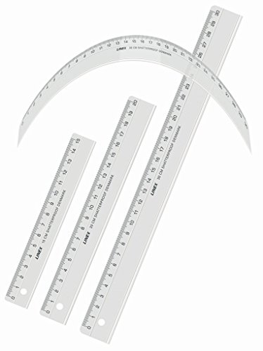 Linex Flex Flexibles-Lineal, 20 cm, transparent, 100552560 von Linex