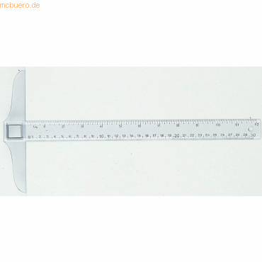 Linex Reißschiene 330M 30cm transparent von Linex