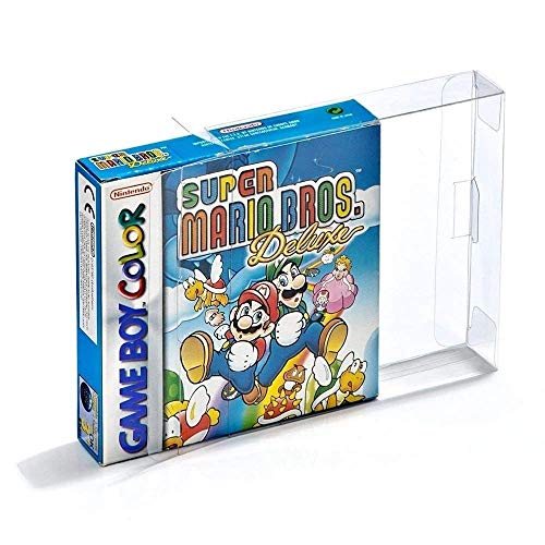 Link-e : 10 X Transparente Kunststoff Schutzhulle Kompatibel mit Nintendo Gameboy, Color, Advance, GBA Spielbox Link-e : 10 X Transparente Kunststoff Schutzhulle Kompatibel mit Nintendo Gameboy, Color, Advance, GBA Spielbox von Link-e