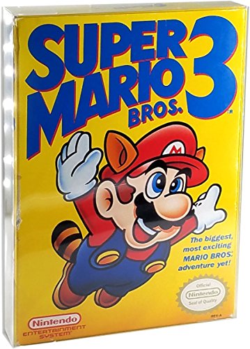 Link-e : 10 X Kunststoff Schutzhulle Kompatibel mit Spielbox auf der Konsole Nintendo NES von Link-e
