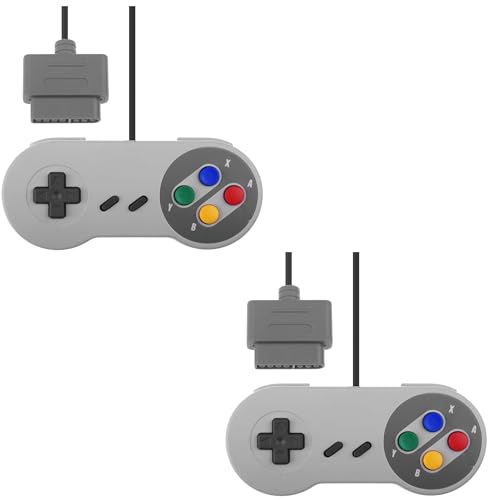 Link-e : 2 X Gamepad kompatibel mit der Super Nintendo - SNES konsole von Link-e