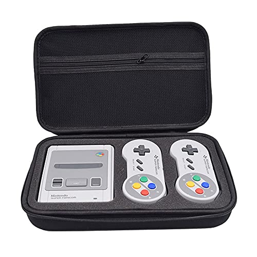 Link-e : Transporttasche, Schutz Und Lagerung Kompatibel Mit Der Mini/Classic Super Nintendo SNES Konsole von Link-e