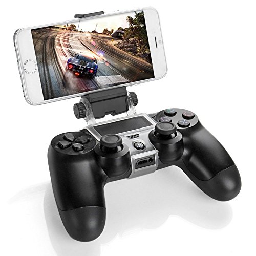 Link-e : Universal Smartphone, Telefon, Handyhalterung Kompatibel mit Sony Dualshock PS4, PS4 Slim, PS4 PRO Wireless Controller (Controller NICHT im Lieferumfang enthalten) von Link-e