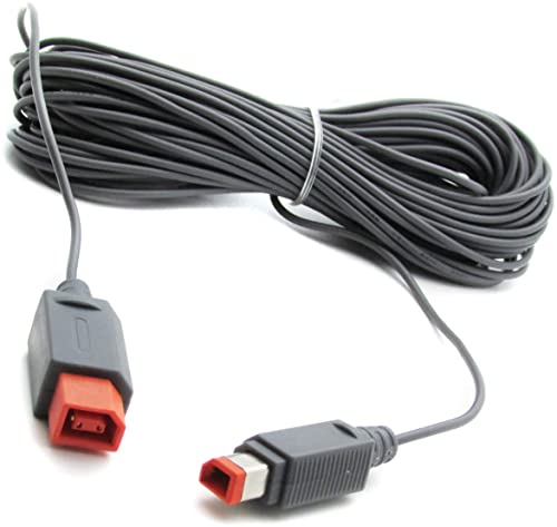 Link-e : Verlangerungskabel 4,5m Kompatibel mit der Sensorleiste Kabelgebundene, auf der Nintendo Wii Konsole von Link-e