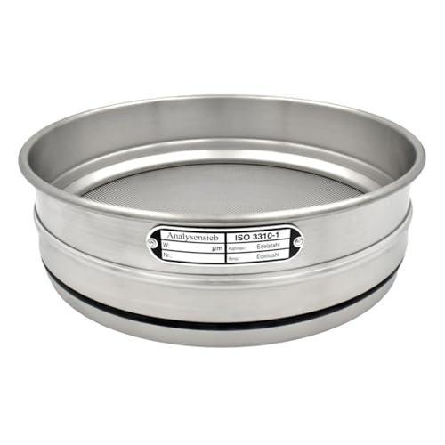Linker® Edelstahl-Analysensieb Ø 400 x 60 mm, Maschenweite: 4.5 mm von Linker