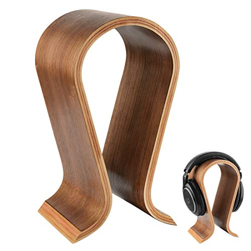 Holz-Omega-Kopfhörerständer/Holz-Kopfhörer-Aufhänger/Holz-Headset-Halter/Omega-Kopfhörer-Schreibtisch-Display-Aufhänger – Holz-Headsets mit Walnuss-Finish – Linkidea Holz-Omega-Kopfhörerständer/Holz-Kopfhörer-Aufhänger/Holz-Headset-Halter/Omega-Kopfhörer-Schreibtisch-Display-Aufhänger – Holz-Headsets mit Walnuss-Finish – Linkidea von Linkidea