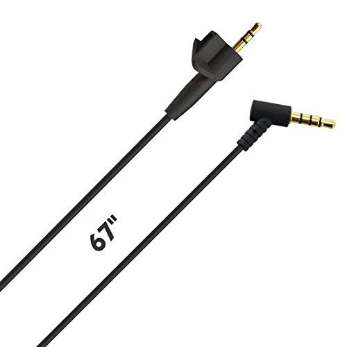 Linkidea Audiokabel für Bose Around-Ear AE2, AE2i, AE2w Kopfhörer, 2,5 mm auf 3,5 mm Ersatz-Aux-Kabel (1,7 m) von Linkidea