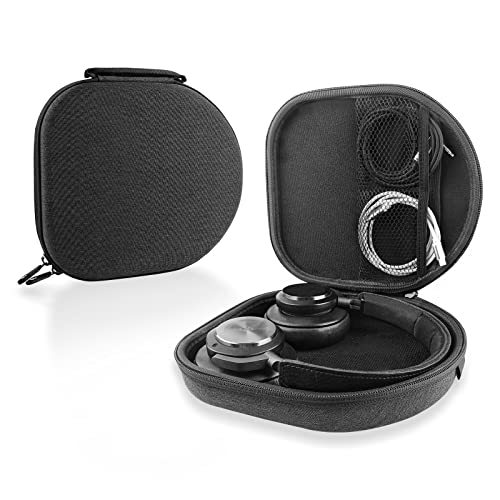 Linkidea Kopfhörer-Tragetasche, kompatibel mit B&O Beoplay HX, H95, H9i, H9, H8i, H8, H7, H6, H4 2nd Gen, H4, H2 Hülle, schützende Hartschalen-Reisetasche mit Kabel, Ladegerät Aufbewahrung (Grau) von Linkidea