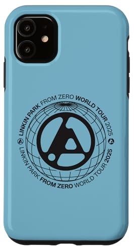 Linkin Park Globus-Textlogo, schwarz Hülle für iPhone 11 Linkin Park Globus-Textlogo, schwarz Hülle für iPhone 11 von Linkin Park