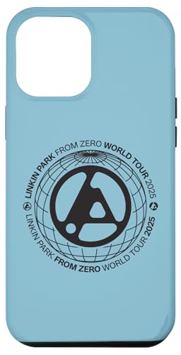 Linkin Park Globus-Textlogo, schwarz Hülle für iPhone 12 Pro Max von Linkin Park