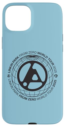 Linkin Park Globus-Textlogo, schwarz Hülle für iPhone 15 Plus Linkin Park Globus-Textlogo, schwarz Hülle für iPhone 15 Plus von Linkin Park