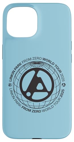 Linkin Park Globus-Textlogo, schwarz Hülle für iPhone 15 Linkin Park Globus-Textlogo, schwarz Hülle für iPhone 15 von Linkin Park