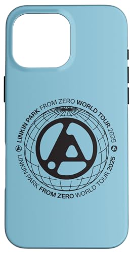 Linkin Park Globus-Textlogo, schwarz Hülle für iPhone 16 Pro Max Linkin Park Globus-Textlogo, schwarz Hülle für iPhone 16 Pro Max von Linkin Park