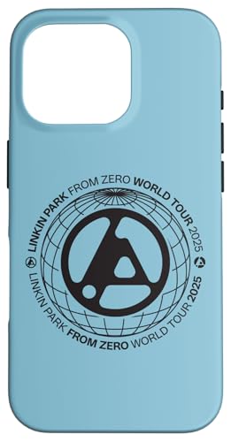 Linkin Park Globus-Textlogo, schwarz Hülle für iPhone 16 Pro Linkin Park Globus-Textlogo, schwarz Hülle für iPhone 16 Pro von Linkin Park