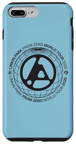 Linkin Park Globus-Textlogo, schwarz Hülle für iPhone 7 Plus/8 Plus Linkin Park Globus-Textlogo, schwarz Hülle für iPhone 7 Plus/8 Plus von Linkin Park