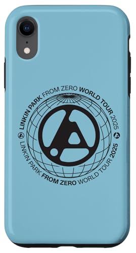Linkin Park Globus-Textlogo, schwarz Hülle für iPhone XR Linkin Park Globus-Textlogo, schwarz Hülle für iPhone XR von Linkin Park