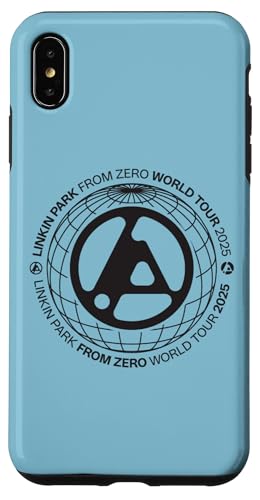 Linkin Park Globus-Textlogo, schwarz Hülle für iPhone XS Max Linkin Park Globus-Textlogo, schwarz Hülle für iPhone XS Max von Linkin Park