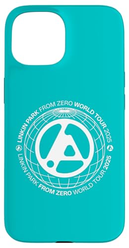Linkin Park Logo mit weißem Globus-Text Hülle für iPhone 15 Linkin Park Logo mit weißem Globus-Text Hülle für iPhone 15 von Linkin Park