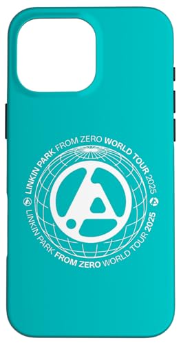 Linkin Park Logo mit weißem Globus-Text Hülle für iPhone 16 Pro Max Linkin Park Logo mit weißem Globus-Text Hülle für iPhone 16 Pro Max von Linkin Park