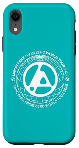 Linkin Park Logo mit weißem Globus-Text Hülle für iPhone XR Linkin Park Logo mit weißem Globus-Text Hülle für iPhone XR von Linkin Park