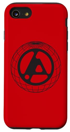 Linkin Park Schwarzer Globus Hülle für iPhone SE (2020) / 7 / 8 von Linkin Park