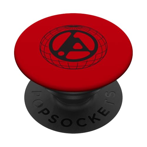 Linkin Park Schwarzer Globus PopSockets Klebender PopGrip Linkin Park Schwarzer Globus PopSockets Klebender PopGrip von Linkin Park