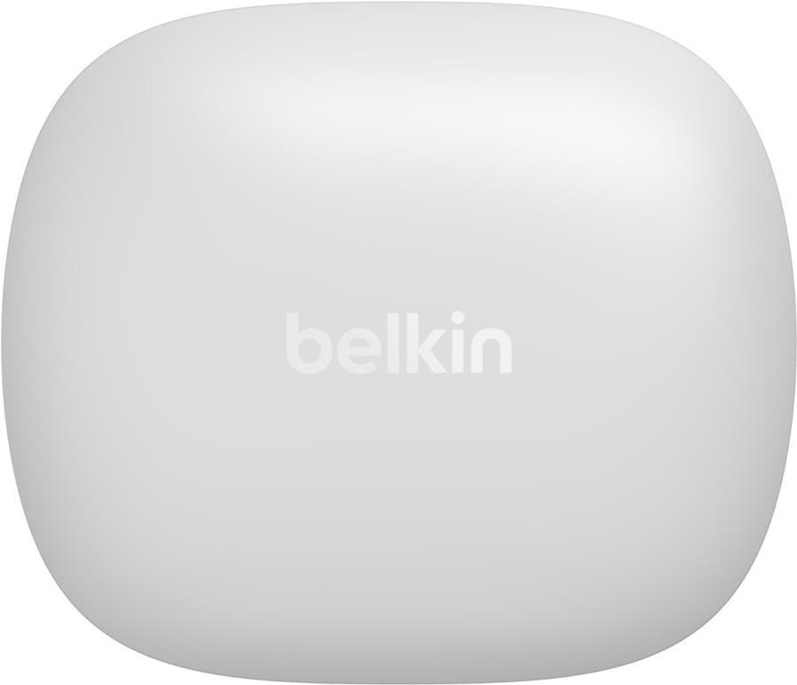 Belkin AUC004BTWH - Kopfhörer - im Ohr - Weiß - Anruf annehmen/beenden - Abspielen/Pause - Track < - Ortung > - Lautstärke + - Lautsärke - - White - Berührung (AUC004BTWH) von Linksys