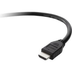 Belkin Standard - HDMI-Kabel - HDMI (M) bis HDMI (M) - 1.5 m - Doppelisolierung - Schwarz - 4K Unterstützung (F3Y017BT1.5MBLK) von Linksys