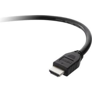 Linksys Belkin Standard - HDMI-Kabel - HDMI (M) bis HDMI (M) - 3 m - Doppelisolierung - Schwarz - 4K Unterstützung (F3Y017bt3M-BLK) von Linksys