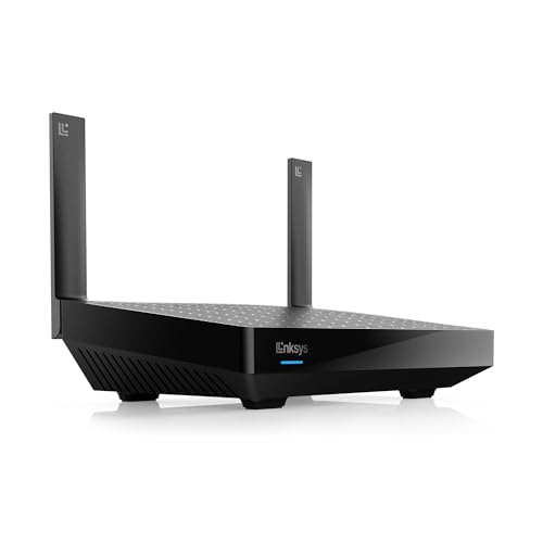 Linksys Classic Micro Router Pro 6 – Dual Band Mesh WiFi 6-Router (AX5400) - WLAN Gigabit Internet-Router, bis zu 5400 Mbit/s für 35+ Geräte und 250 m² von Linksys