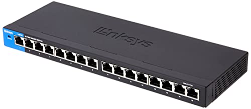 Linksys Port-SMB-Desktop Nicht verwalteter Netzwerkschalter 16 Port von Linksys