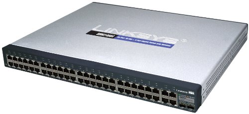 Linksys Switch SRW248G4 48-10/100 mit 4-Port Gigabit mit Web View Linksys Switch SRW248G4 48-10/100 mit 4-Port Gigabit mit Web View von Linksys