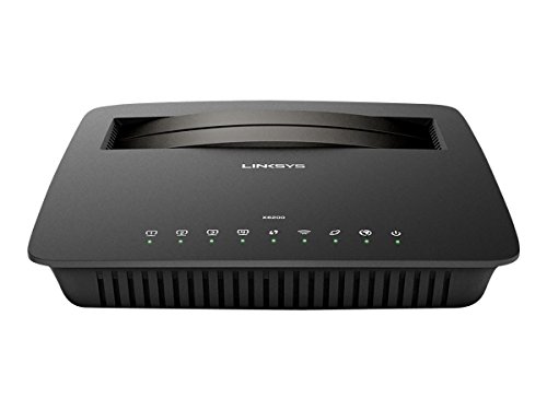 Linksys X6200 Dual Band AC750 Gigabit Wireless ADSL/VDSL Wi-Fi Modem-Router von Linksys