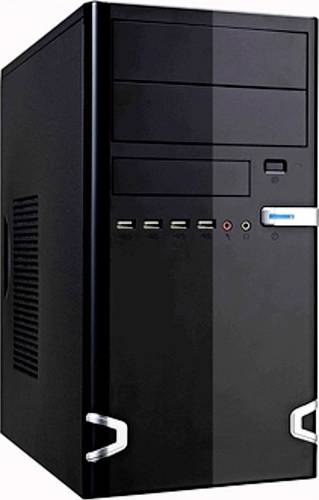 Linkworld 727-22 Micro-Tower PC-Gehäuse Schwarz von Linkworld