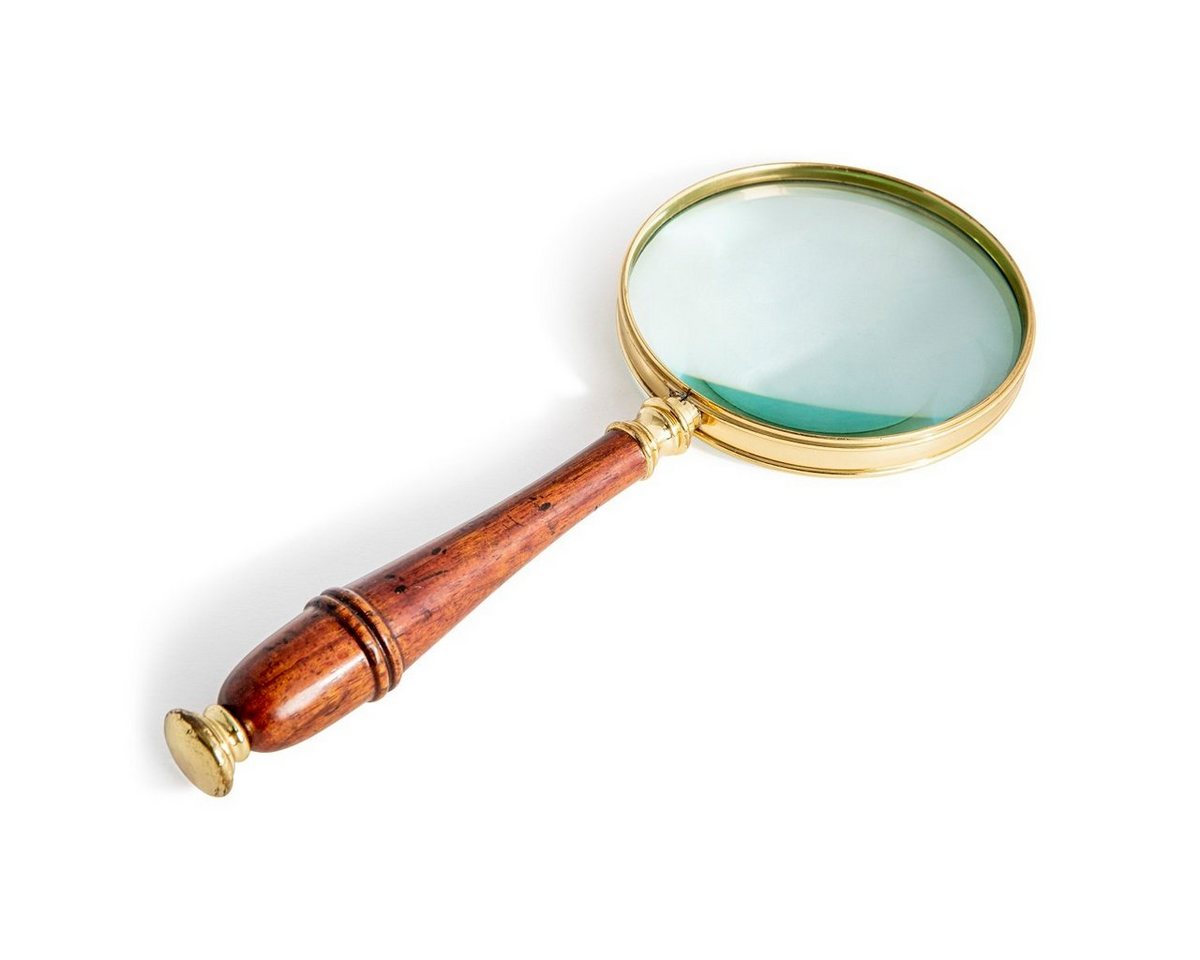 Linoows Handlupe Lupe, Vergrößerungsglas, Antike Messing Leselupe, Edle Gründerzeit Lesehilfe Sehhilfe mit dreifach Vergrößerung Linoows Handlupe Lupe, Vergrößerungsglas, Antike Messing Leselupe, Edle Gründerzeit Lesehilfe Sehhilfe mit dreifach Vergrößerung von Linoows