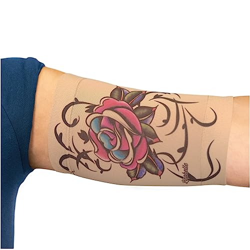 Linphelle Picc Line Mikrofaser Coverpicc - Armkatheter-Abdeckband aus atmungsaktivem Design-Gewebe, Arm Sleeve ideal für PICCs, Blutzuckermessgerät und Tattoo-Abdeckung, Rosafarbenes, Größe M Linphelle Picc Line Mikrofaser Coverpicc - Armkatheter-Abdeckband aus atmungsaktivem Design-Gewebe, Arm Sleeve ideal für PICCs, Blutzuckermessgerät und Tattoo-Abdeckung, Rosafarbenes, Größe M von Linphelle