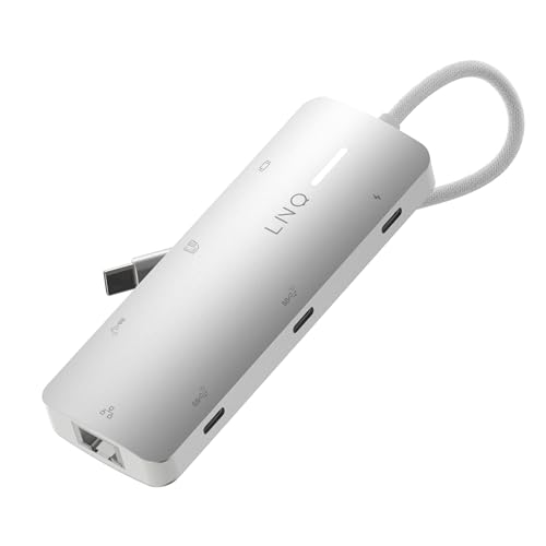 LINQ 8in1 PRO USB-C Multiport Hub 140W von TELCO ACCESSORIES - LINQ PERIPHE