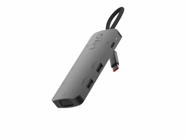 LINQ - 7in1 USB-C HDMI Adapter Triple Display MST von Linq