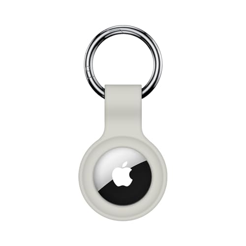 Linsaner Kompatibel mit AirTag-Hülle, Schlüsselanhänger für Airtag-Halter, Silikon, für AirTags, Schlüsselanhänger, Anhänger, Kette für Apple GPS, Artikelfinder, Zubehör, Sternenlichtfarbe Linsaner Kompatibel mit AirTag-Hülle, Schlüsselanhänger für Airtag-Halter, Silikon, für AirTags, Schlüsselanhänger, Anhänger, Kette für Apple GPS, Artikelfinder, Zubehör, Sternenlichtfarbe von Linsaner
